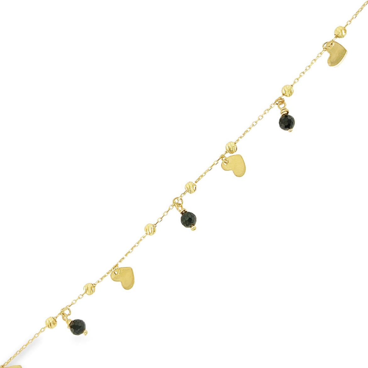 Geelgouden armband Fantasie