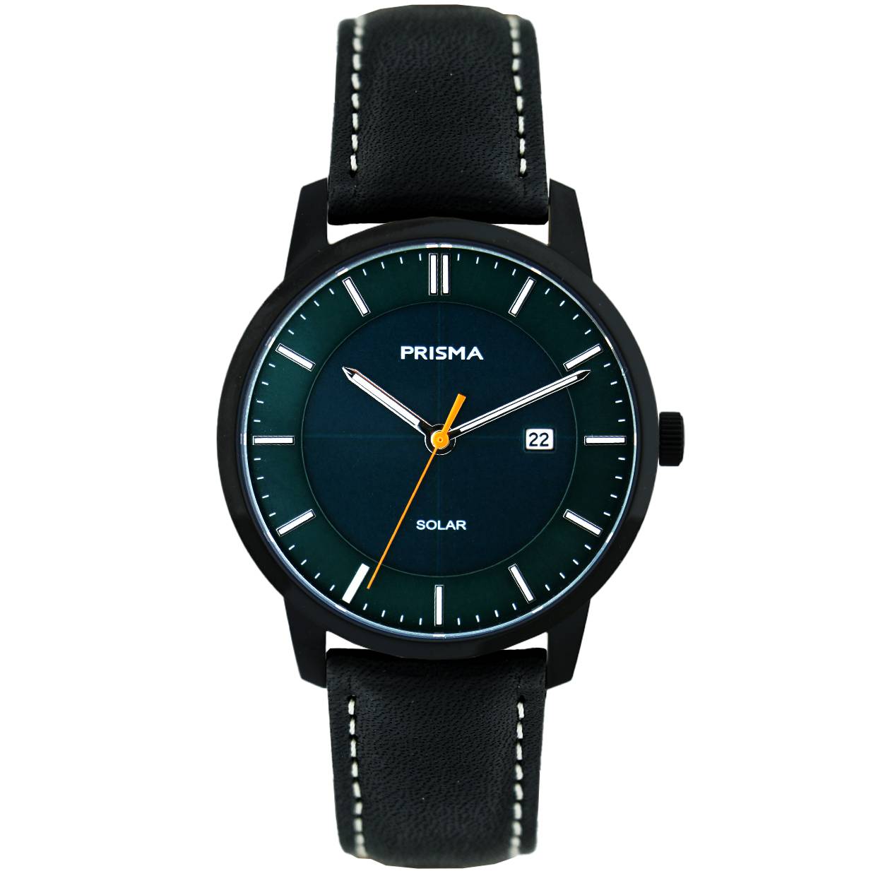 saffierglas, titanium, 10 atm waterdicht, solar