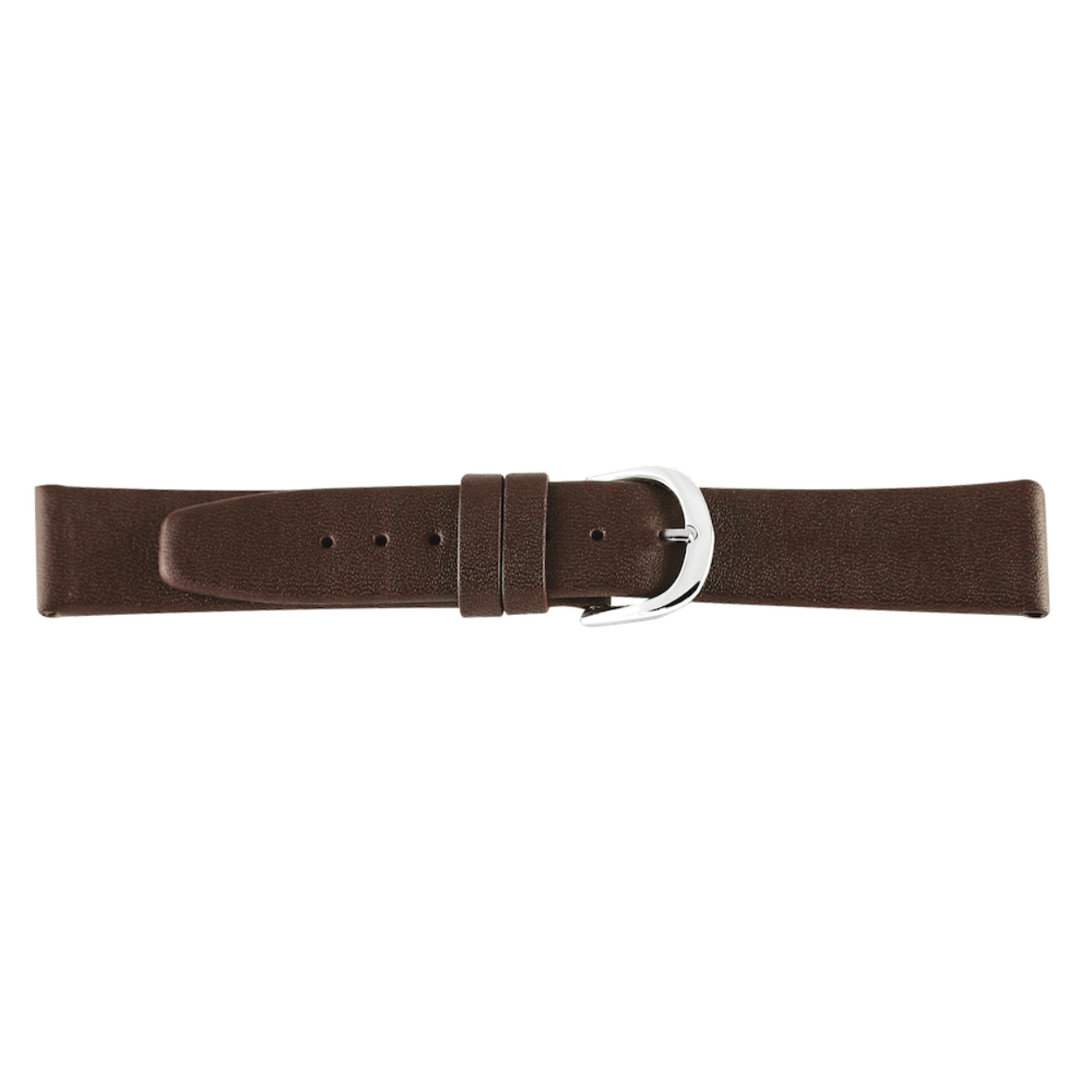 Horlogeband leder 768 XL bruin 14mm