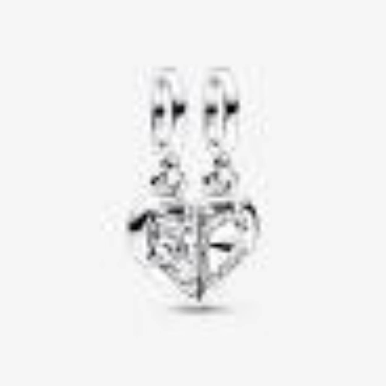 Splittable Mother & Daughter Dangle Charm 