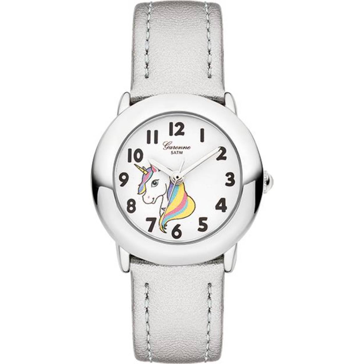 Garonne kinder horloge met unicorn op de wijzerplaat