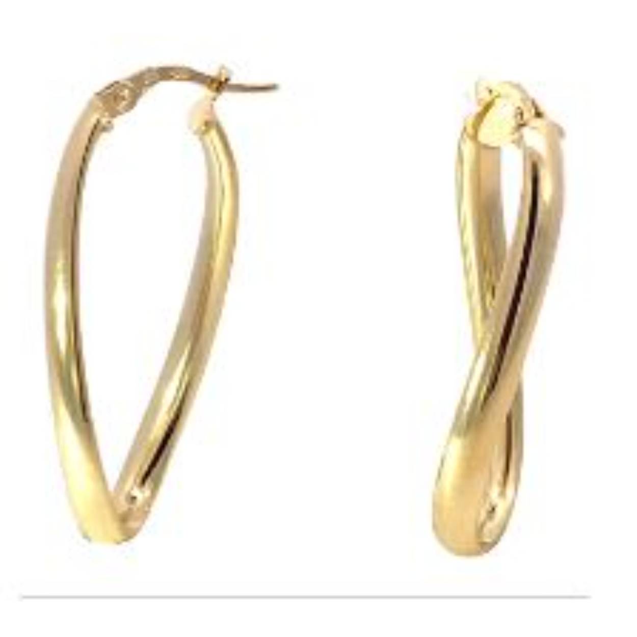 Gd oorhangers 14.5mm/3.4mm/34mm