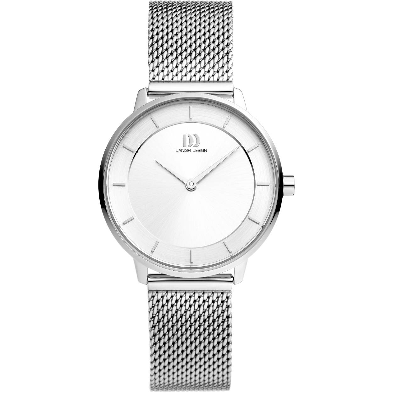 Danish Design horloge met stalen band, Lana staal/zilver