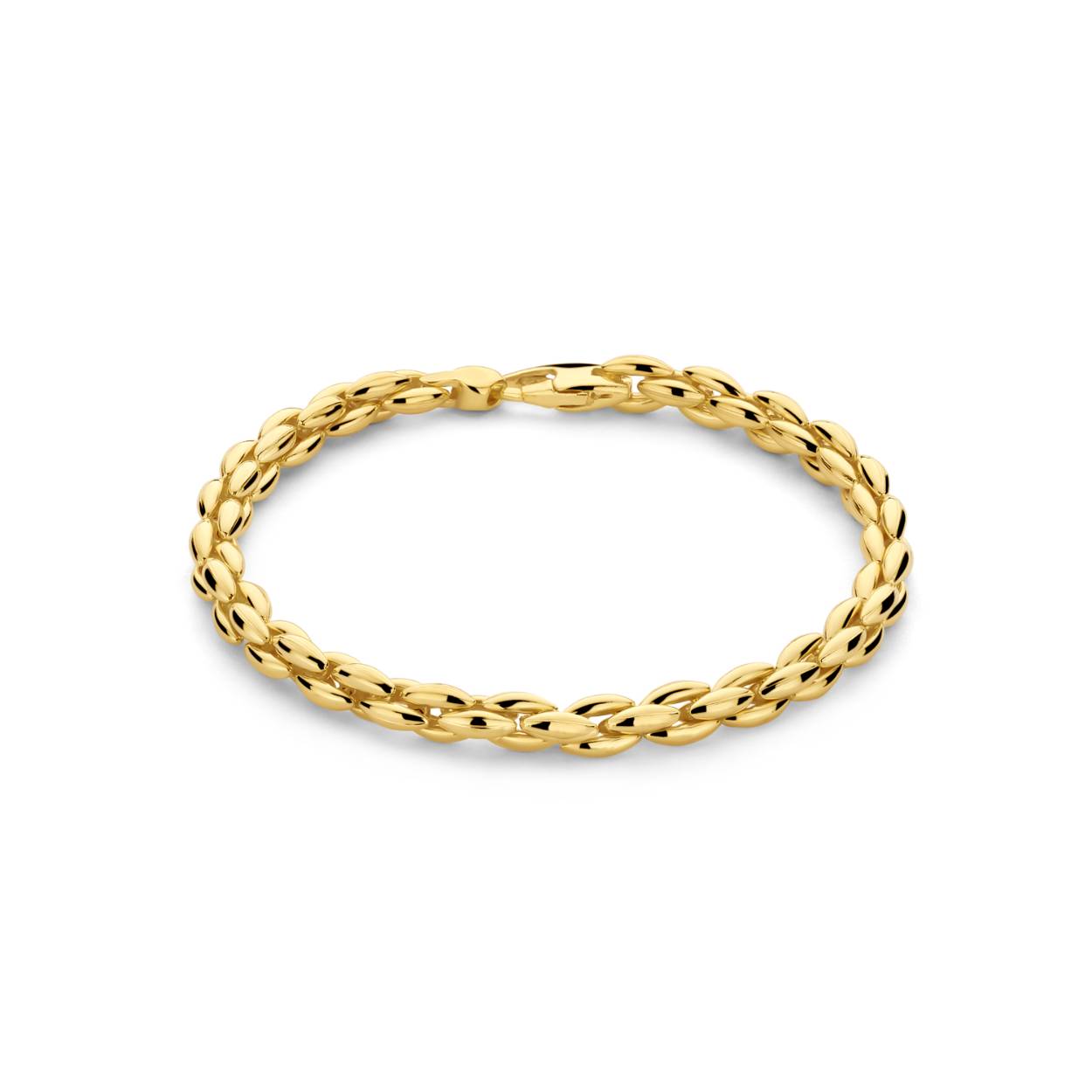 Rosa di Luca collier 606.578.455 zilver verguld