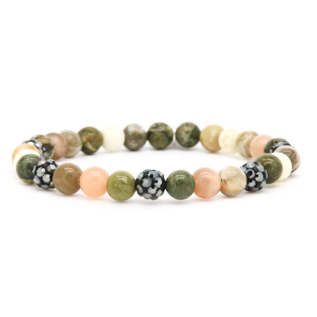 Spiral Vienna XS Elastic (hematite crystal)
