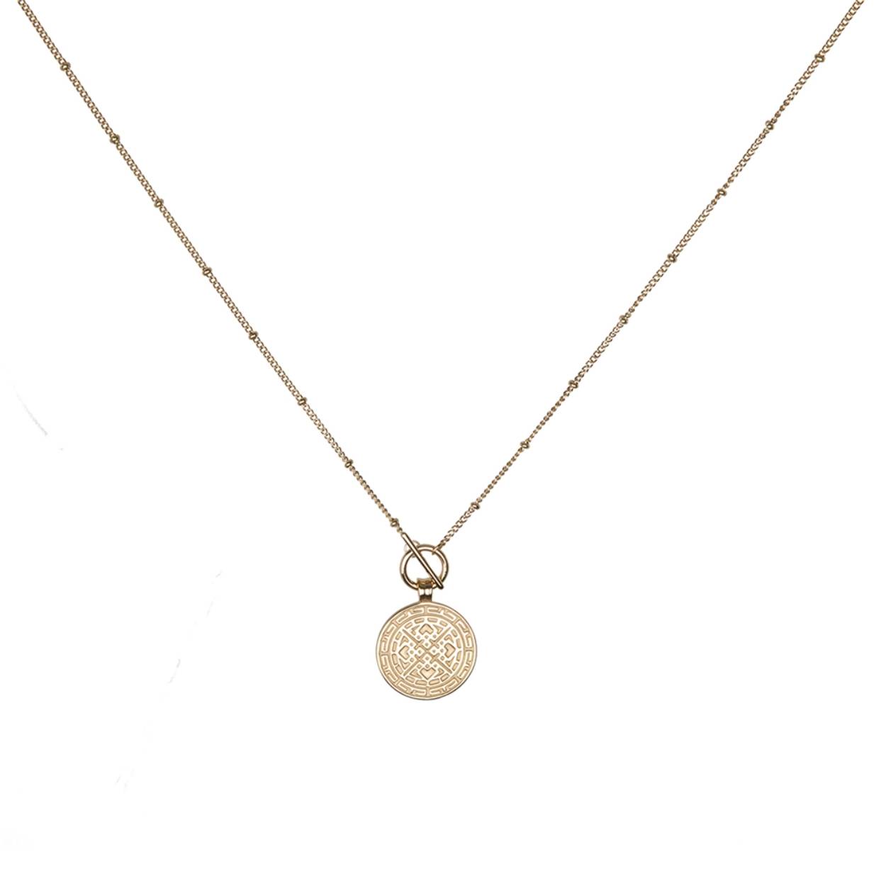 ketting goud kleur.
Model marrakech