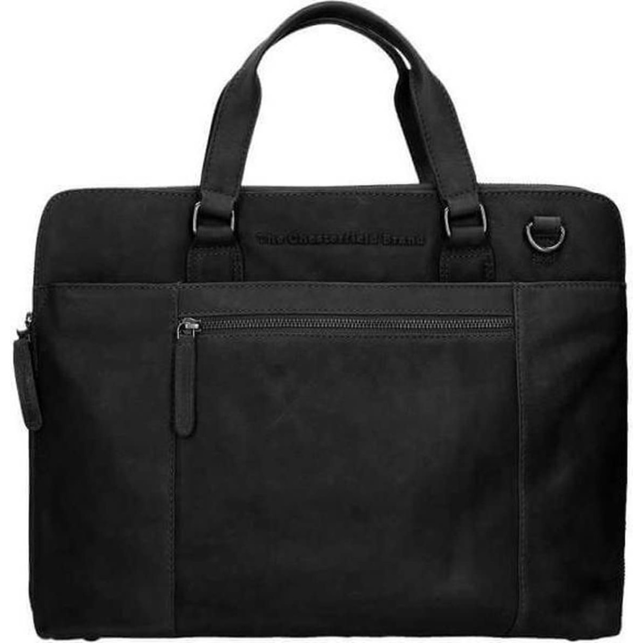 De Chesterfield Hana is een stijlvolle dames-werktas met heel veel vakken. Voor een 14 inch laptop is er een speciaal beschermd vak
Materiaal: Cow wax pull up leer
Maximale laptop-afmeting: 34x25 cm
Afmeting: 
Hoogte 41x breed 30x diep 10.5 cm
Cow Wax Pull Up leer