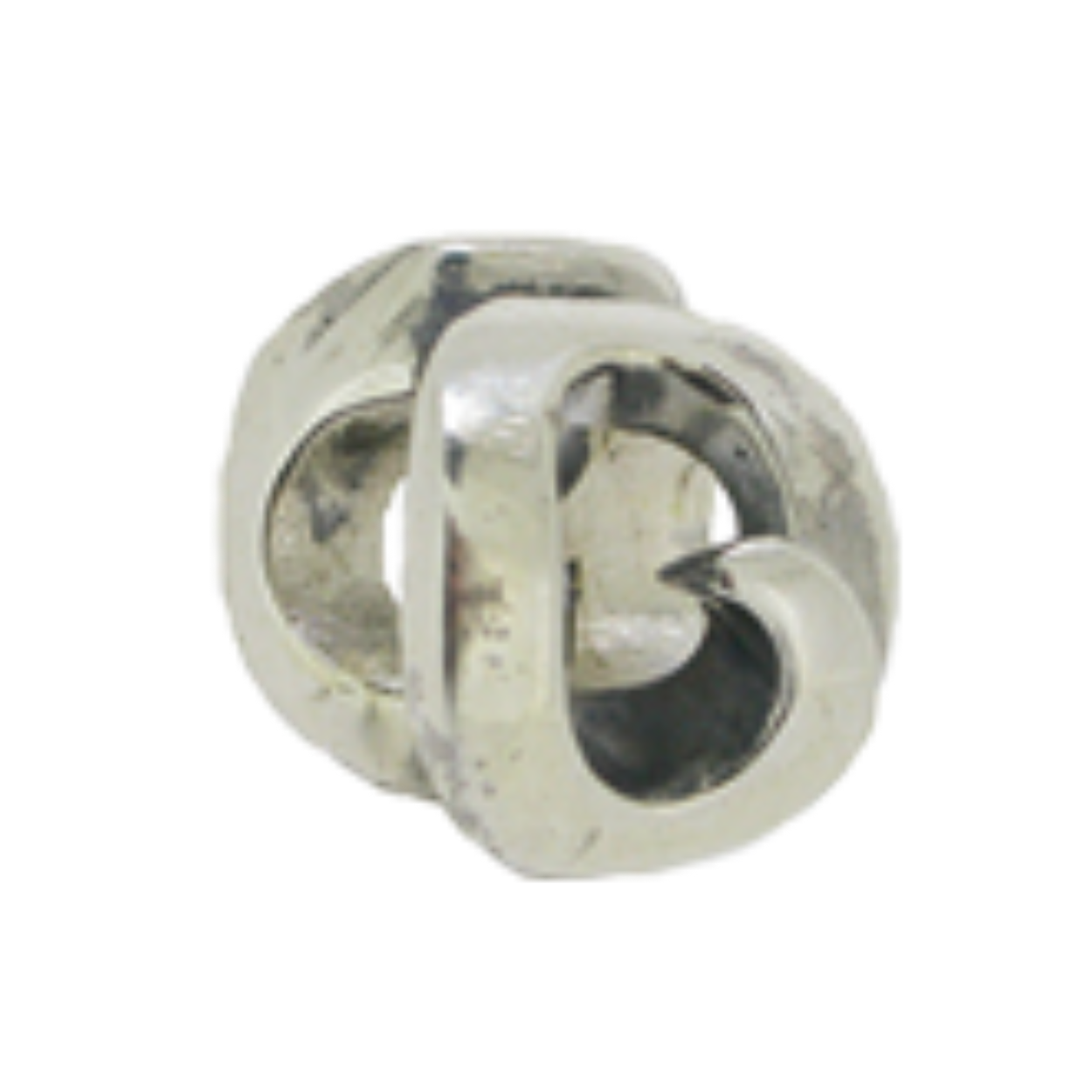 Letter O Zilver