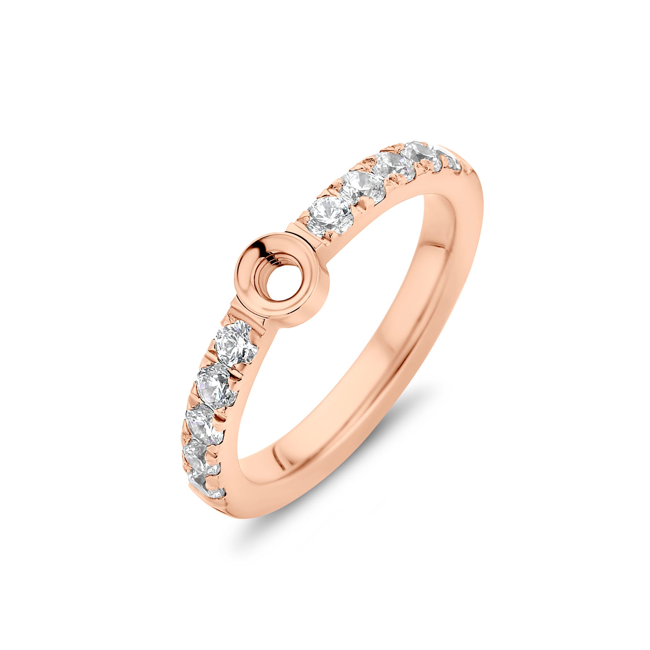Deze Melano ring Melano ring uit de Twisted collectie is voorzien van een verwisselbaar concept, zodat jij deze kan matchen met ieder Twisted steentje. Verder zorgt het edelstaal met ion-plating voor jarenlang draagplezier. Let op! Steentje(s) zijn niet inbegrepen. Combineer met Twisted Meddy. 
Verkrijgbaar in de volgende maten: 48-50-52-54-56-58-60-62-64

Geef in de opmerkingen in de winkelmand aan welke maat u wenst te ontvangen.
Levertijd 2-4 dagen.
