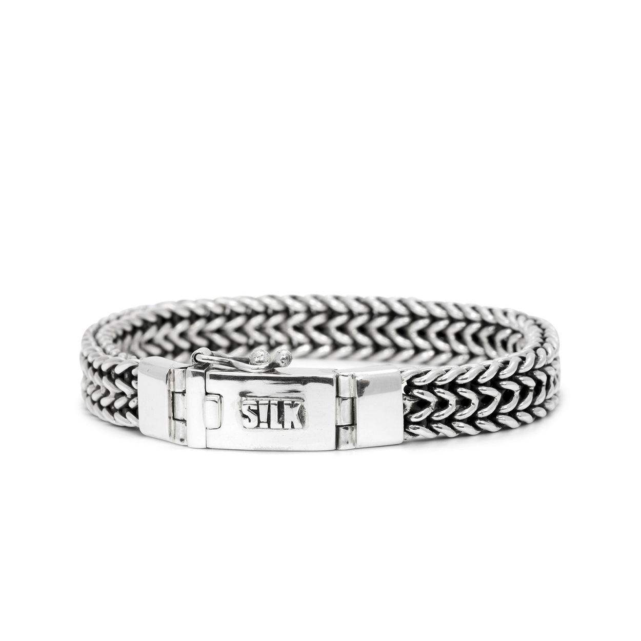 SILK Jewellery - Zilveren Armband - Eighty eight - 143.21 - Maat 21,0