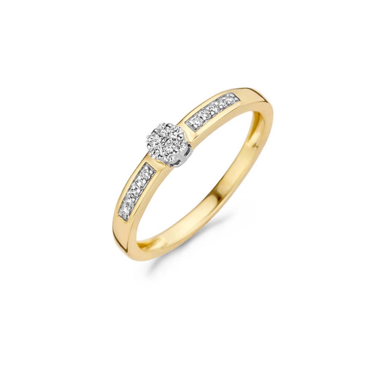 1623BDI/54 blush ring diamant