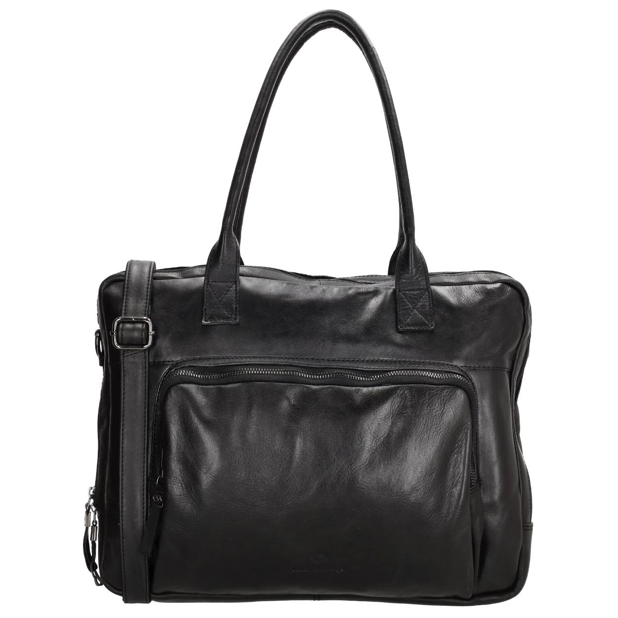 Op zoek naar een fijne tas voor school of werk? Deze prachtige laptoptas komt uit de Everyday serie van Micmacbags. De tas heeft een fijne indeling zodat jij al je spullen makkelijk met je meeneemt op een geordende manier. De tas heeft een dubbel hoofdvak dat sluit met een rits. In het ene vak kun je jouw 15,6 inch laptop kwijt en in het andere vak kun je jouw pennen en telefoon opbergen in de vakjes. De tas heeft een dubbel handvat en een schouderband. Neem jij deze mooie laptoptas voortaan met je mee?

De eigenschappen van deze laptoptas zijn: 

Dubbel hoofdvak met ritssluiting
15,6 inch laptopvak 
Voor- en achtervak met ritssluiting
Dubbel handvat 
Verstelbare en afneembare schouderband
Telefoonvak, pennenhouders en ritsvak 