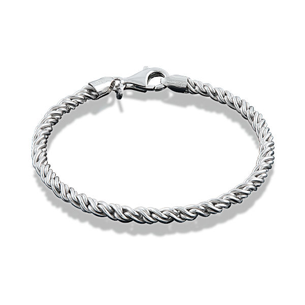 Zilveren armband leverbaar in diverse lengtes VZA14