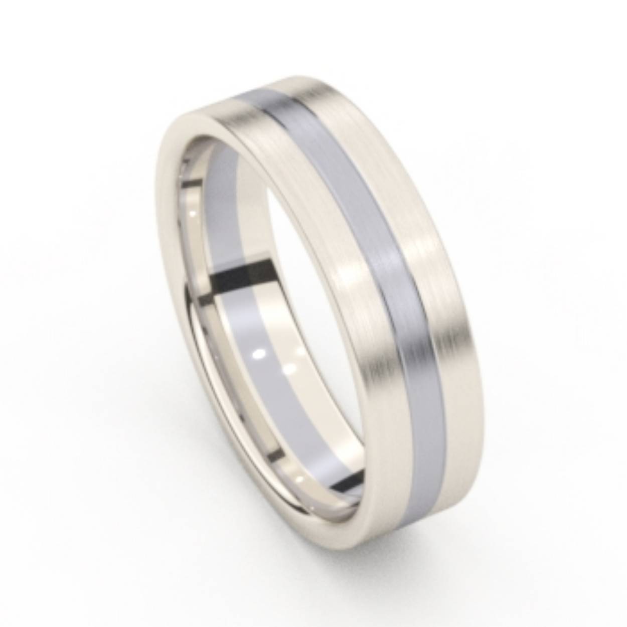 Relatiering 18K Naturel witgoud, Palladium