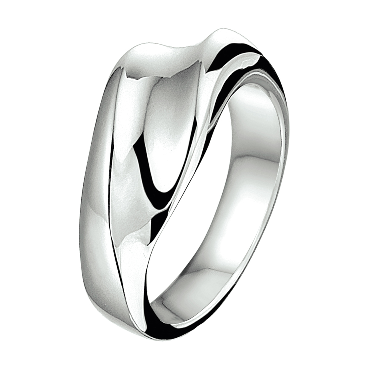 Ring van edelstaal 18,5