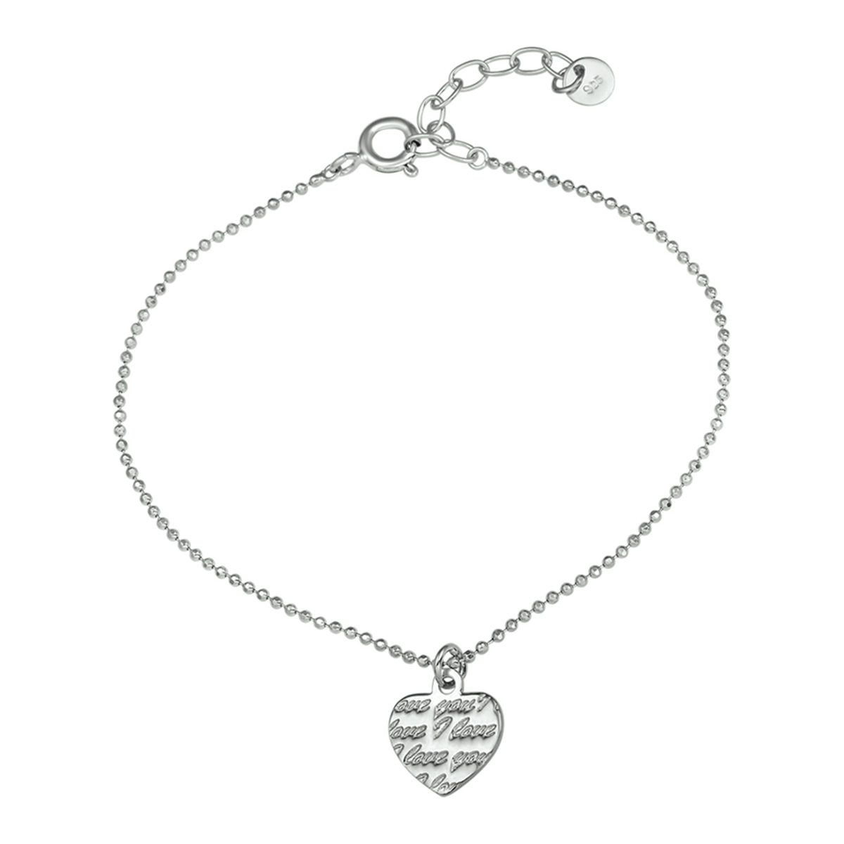 Armband hart 1,2 mm 16 + 3 cm