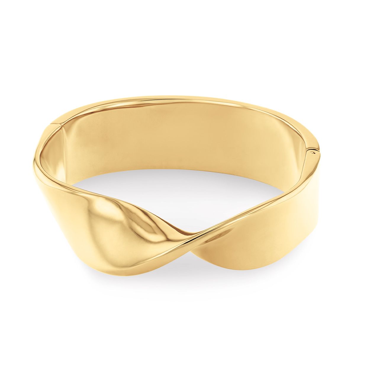Calvin Klein CJ35000532 Dames Armband Staal 
Deze stalen dames bangle van Calvin Klein met nr CJ35000532 uit de Ethereal Metals serie heeft een opvallend uiterlijk. De goudkleurige bangle heeft een ronde organische vorm en aan de binnenzijde is het CK logo gegraveerd. De armband sluit met een scharnier. Leuk te combineren met andere sieraden uit de serie van Calvin Klein.

OVER CALVIN KLEIN
Calvin Klein is een wereldwijd lifestylemerk dat gewaagde, vooruitstrevende idealen en een verleidelijke, vaak minimalistische, esthetiek nastreeft. Calvin Klein werd groot in de jaren 70 door haar mode- en merkjeans collecties. In de jaren 80 lanceerde Calvin Klein haar spraakmakende ondergoed dat uitdrukkelijk van logo ’s voorzien was. Vanwege het grote succes is het merk ook succesvol uitgerold in Accessoires, Parfums, Home, Brillen, Golf, Horloges en Sieraden.
Sinds de oprichting in 1968 door Calvin Klein, heeft het merk haar reputatie opgebouwd als leider in de Amerikaanse mode, dankzij een cleane esthetiek en innovatieve ontwerpen. Calvin Klein wil haar publiek verleiden en inspireren door middel van provocerende beelden en opvallende ontwerpen die prikkelen. 

SPECIFICATIES:
- Stalen dames armband
- Bangle met scharniersluiting
- Goudkleurig
- Organische vorm