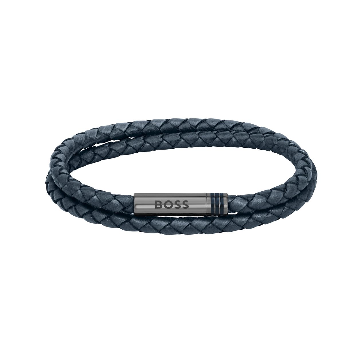 BOSS JEWELS HBJ1580494M ARES Mannen Armband 19cm
Deze armband van BOSS uit de ARES serie met artikelnr. HBJ1580494M is een sierlijk en speels sieraad voor de BOSS klant. De blauwe gevlochten leren armband is extra lang zodat hij dubbel om de pols wordt gedraaid. De armband heeft een magneet sluiting met daarop de BOSS kleuren en het BOSS logo. De armband heeft een totale lengte van 38cm, maar wordt gedragen als 19cm. Zeker goed te combineren met andere sieraden van BOSS. 

Het merk:
HUGO BOSS is afgestemd op levensstijlen waar het gaat om kwaliteit en precisie. Het wereldwijde fashionlabel is verdeeld in twee merken: BOSS en HUGO. Het merk BOSS biedt geavanceerde, moderne horloges gericht op kwaliteit en design om een onberispelijke look te creëren – of het nu zakelijk, casual of sportief is. Ontdek de nieuwe horlogecollectie die bewijst dat details echt het verschil maken.

Specificaties:
- Artikelnr: HBJ1580494M
- Gevlochten armband
- Materiaal: Leer blauw
- Lengte: 19cm
