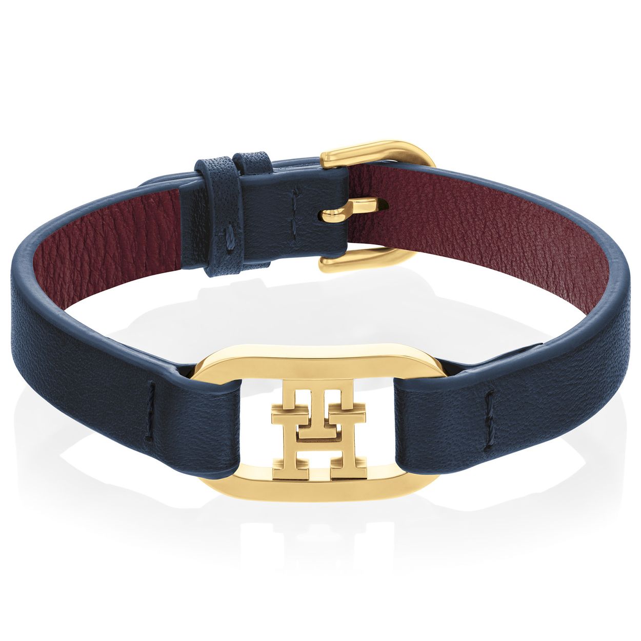 Tommy Hilfiger Jewels TJ2780827 Armband Dames Leer
Deze armband van Tommy Hilfiger uit de jewelry serie met nr: TJ2780827 is een stoer en stijlvol model. Deblauwe leren armband heeft bovenop een stalen goudkleurige schakel met daarin het monogram van Tommy. De armband sluit dmv een gesp en is op meerdere lengtes te stellen. De totale lengte is 19,5cm. Erg leuk te combineren met andere sieraden van Tommy Hilfiger.

Het merk:
Tommy Hilfiger is wereldwijd Ã©Ã©n van de grootste designer lifestyle merken en is internationaal bekend om haar classic American cool stijl. De sieraden zijn voor dames en heren met een eigen stijl, die niet bang zijn om dit aan de wereld te laten zien.

Specificaties:
- Artikelnr: TJ2780827
- Blauwe monogram armband 
- Materiaal: Leer
- Lengte: 19,5cm
- Dames sieraad