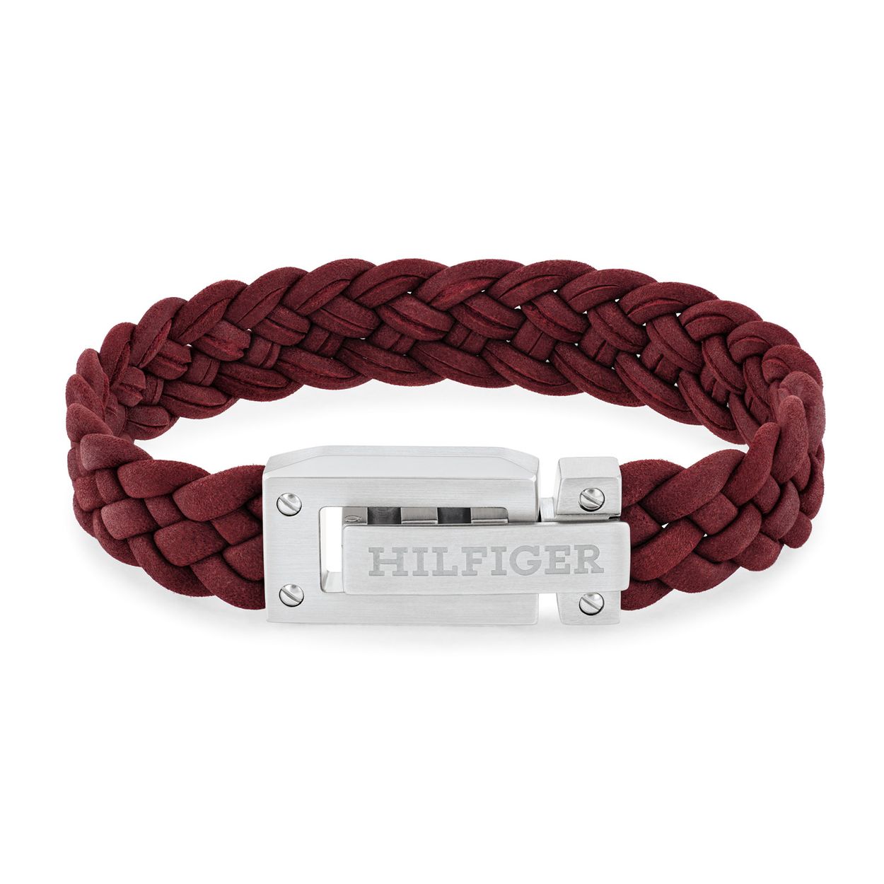 Tommy Hilfiger Jewels TJ2790519 Armband Heren Leer 19cm
Deze armband van Tommy Hilfiger uit de jewelry serie met nr: TJ2790519 is een stoer model. De bordeaux suede gevlochten heren armband heeft een opvallende stalen klapsluiting die met schroefjes aan het leer is vastgezet. Op de sluiting is de naam Hilfiger gegraveerd. De armband is op lengte verstelbaar tot 19cm. Ook leuk te combineren met andere armbanden en sieraden van Tommy Hilfiger.

Het merk:
Tommy Hilfiger is wereldwijd één van de grootste designer lifestyle merken en is internationaal bekend om haar classic American cool stijl. De sieraden zijn voor dames en heren met een eigen stijl, die niet bang zijn om dit aan de wereld te laten zien.

Specificaties:
- Artikelnr: TJ2790519
- Bordeaux gevlochten armband
- Materiaal: Suede
- Verstelbare lengte: tot 19cm
- Heren sieraad