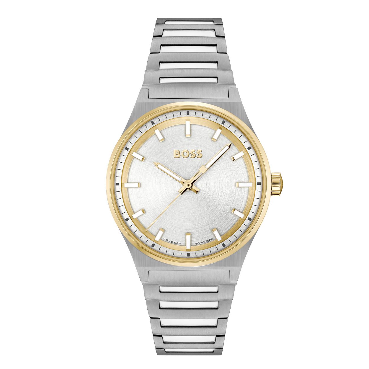 Boss horloge met stalen band, Candor bicolor