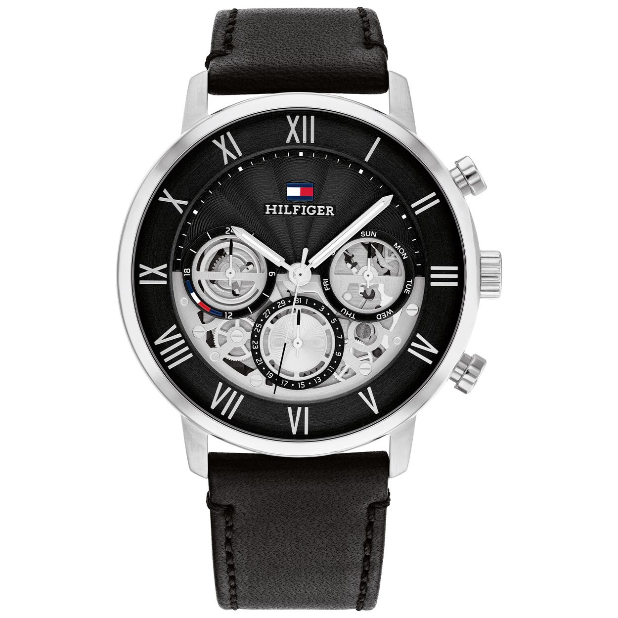Tommy Hilfiger TH1710565 Horloge Heren Staal Zilverkleurig 44mm
