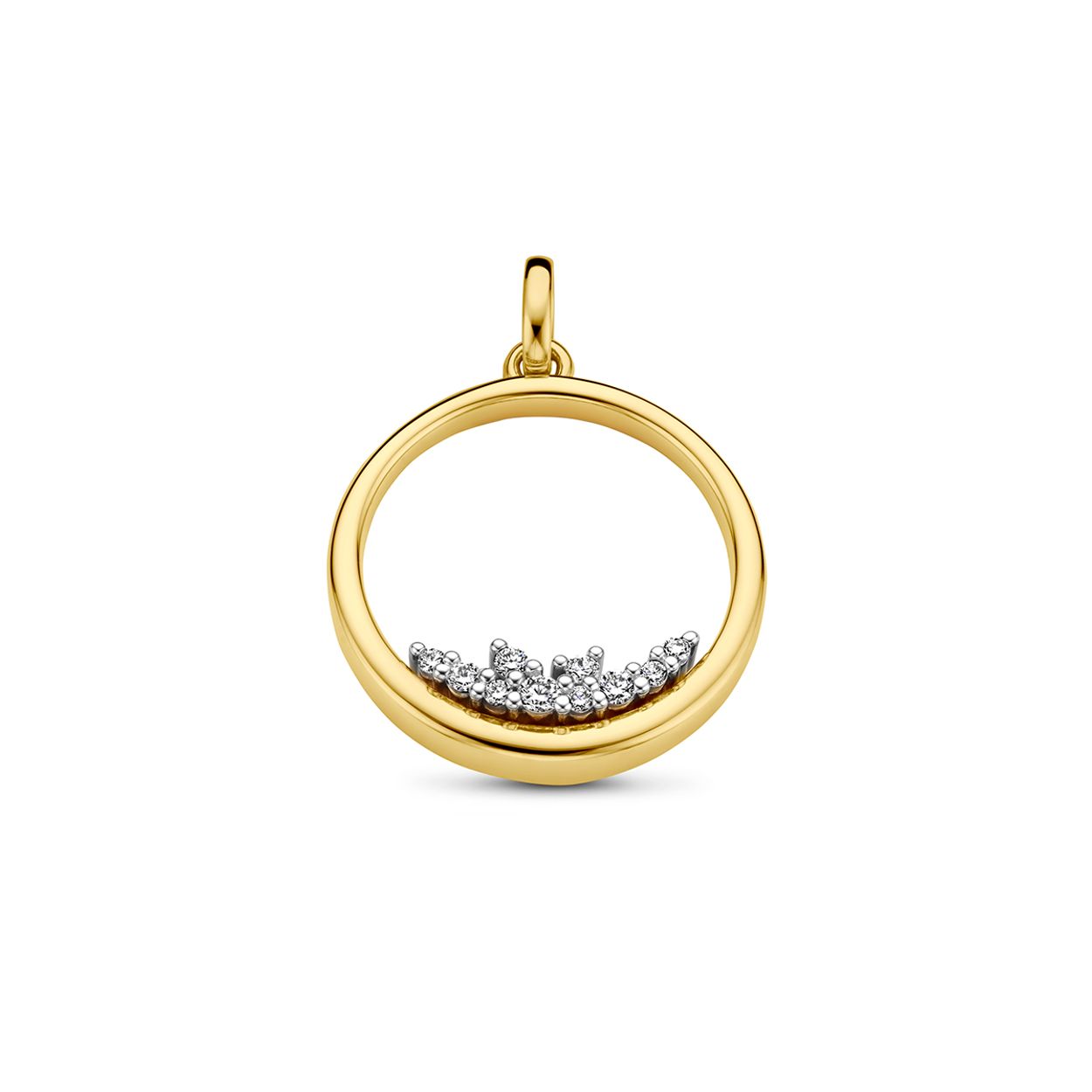 .Geelgouden hanger 0.115ct KA4208975