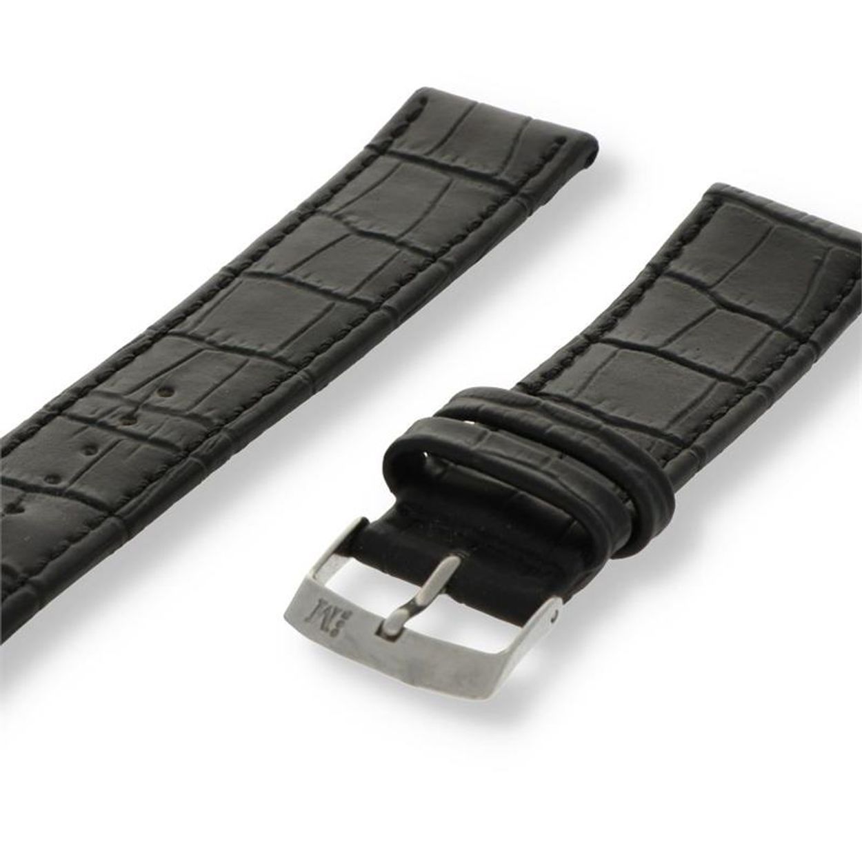 Morellato Juke Alligator 20mm Zwart PMX019JUKE20
Dit is een zwarte horlogeband van het merk Morellato uit de serie Juke