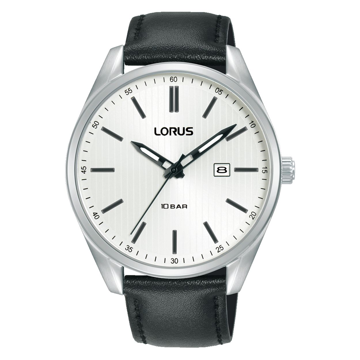 Dit is een herenhorloge van het merk Lorus. Het is een analoog horloge gemaakt van staal. De diameter van de kast is 42 mm en de kast is 10.3 mm dik.
De verdere specificaties van het horloge zijn als volgt:
Kastvorm: rond
Kastkleur: zilverkleurig
Kastmateriaal: staal
Bandbreedte: 20 mm
Bandlengte: 277 mm
Sluiting: gesp
Wijzerplaatkleur: wit
Glassoort: hardlex mineraal glas
Waterdichtheid: 10 ATM
Techniek: quartz