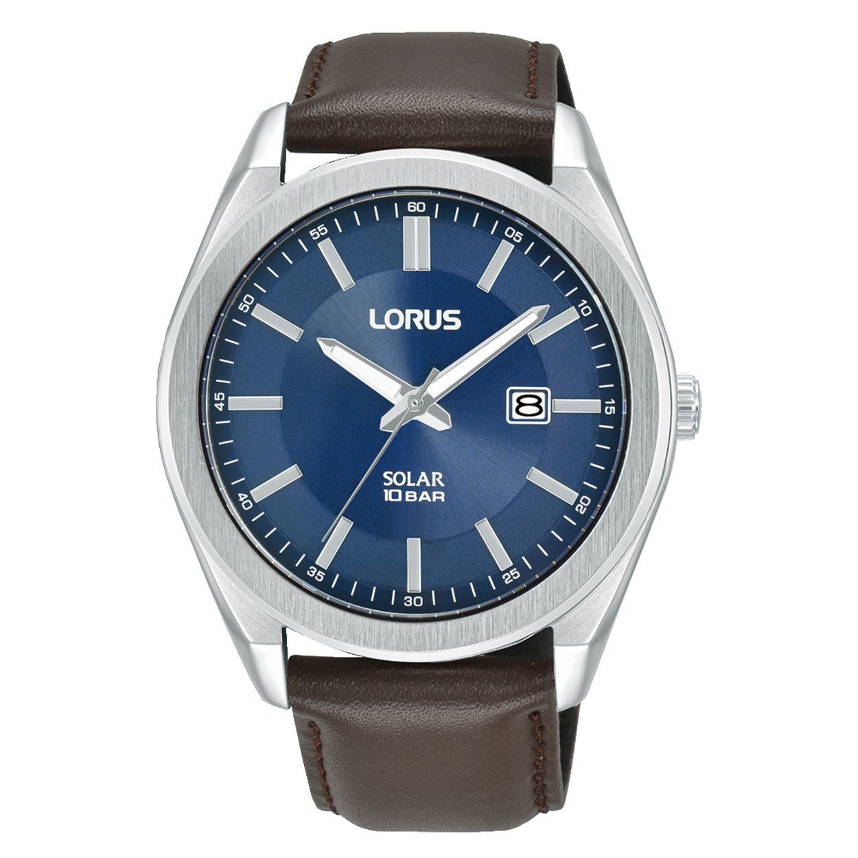 Dit is een herenhorloge van het merk Lorus. Het is een analoog horloge gemaakt van staal. De diameter van de kast is 42.5 mm en de kast is 11 mm dik.
De verdere specificaties van het horloge zijn als volgt:
Kastvorm: rond
Kastkleur: zilverkleurig
Kastmateriaal: staal
Bandbreedte: 22 mm
Bandlengte: 277.5 mm
Sluiting: gesp
Wijzerplaatkleur: blauw
Glassoort: hardlex mineraal glas
Waterdichtheid: 10 ATM
Techniek: solar