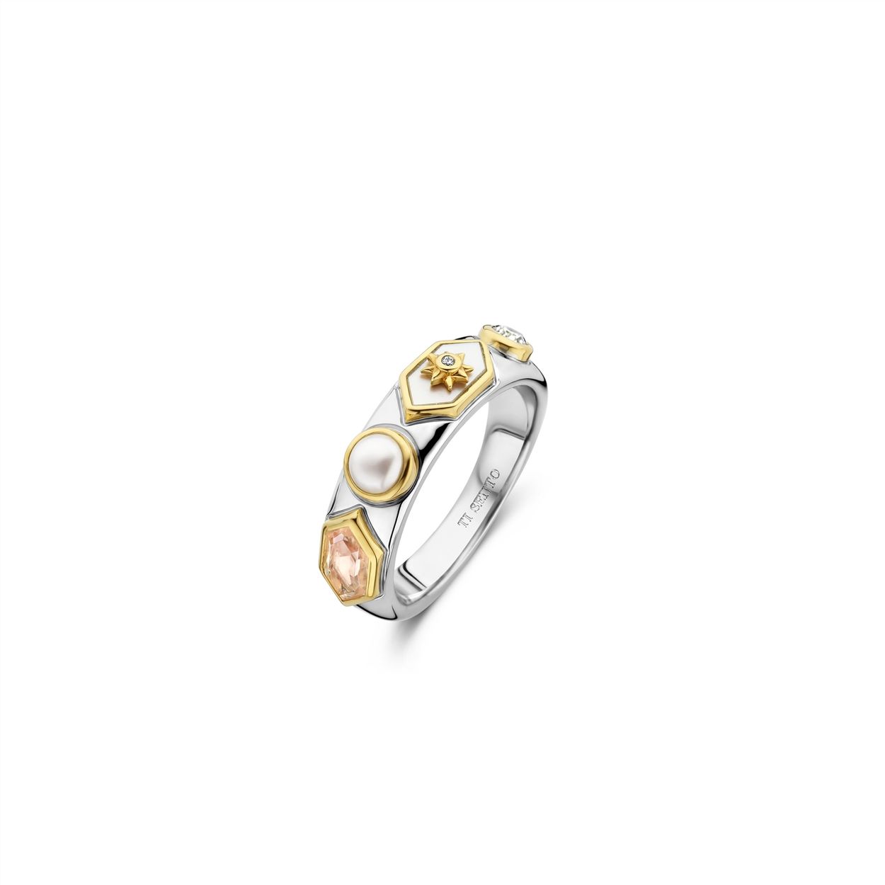 Dit is een ring van het merk Ti Sento Milano.