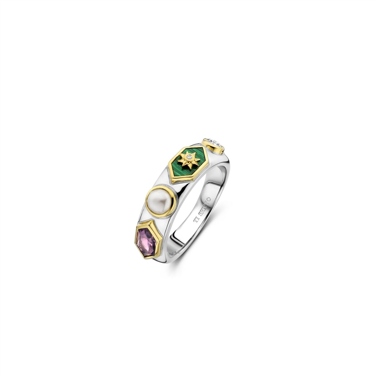 Dit is een ring van het merk Ti Sento Milano.