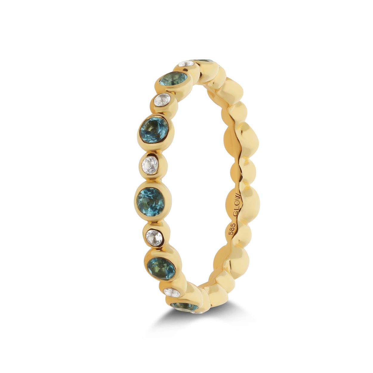 Dit is een damesring van het merk GLOW uit de serie Elements Of Love