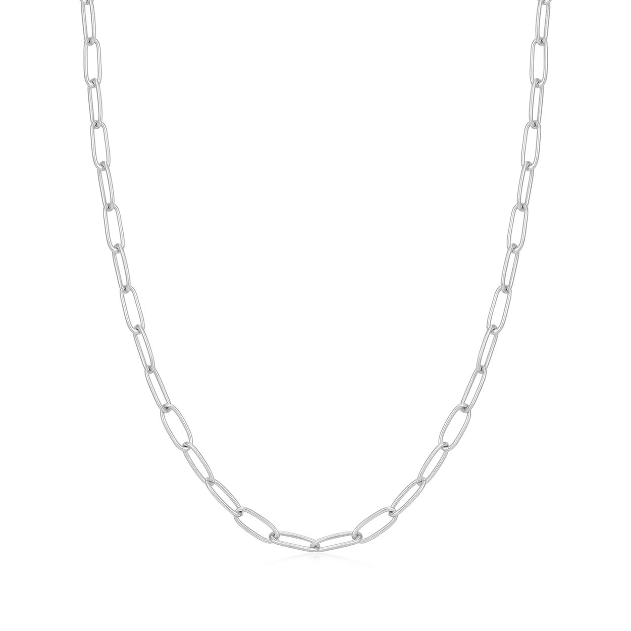 Productbeschrijving 
Deze schakelketting is gemaakt van 925 sterling zilver met een rhodium plating en is perfect om te layeren met andere kettingen. Voeg eenvoudig bedels uit de Pop Charms-collectie toe om de ketting een persoonlijk tintje te geven en een unieke look te creëren. 

Het Merk
Geïnspireerd door de laatste fashion trends is Ania Haie het toonaangevende sieradenmerk voor hoogkwalitatieve maar ook betaalbare zilveren sieraden, zonder op de kwaliteit in te leveren. Iedere collectie is gebaseerd op de laatste catwalktrends, waardoor Ania Haie snel tot hét sieradenmerk voor stijlbewuste consumenten is verkozen. Elk sieraad wordt ontworpen om te combineren met andere sieraden waardoor je je eigen look kunt creëren. Maar ook zijn Ania Haie sieraden opvallend genoeg om op zichzelf te dragen.

How It All Started
Met een passie voor kwalitatieve sieraden met stijl én het besef dat de mode bewuste vrouw niet wil inleveren op kwaliteit is Ania Haie geboren. De Ania Haie oprichters zagen later dat de moderne vrouw van vandaag graag sieraden combineert en layered om haar individualiteit te omarmen, de kans werd aangegrepen en de droom werd werkelijkheid.

Volg ons ook op social media
Wil jij op de hoogte blijven van nieuwe collecties, toffe combinaties en de laatste sieraden trends? Hou ons dan ook in de gaten op social media. Daarnaast inspireren wij jou dagelijks met verschillende looks en mix & match combinaties! Deel gerust jouw eigen unieke Ania Haie look door de hashtag #aniahaiexme te gebruiken. Wie weet wordt jouw look gerepost op één van onze kanalen!
Je kunt ons volgen op Facebook en Instagram.