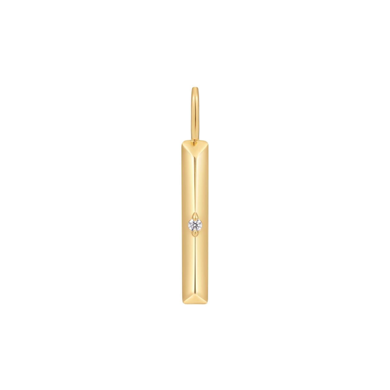 Productbeschrijving 
Geef je ketting een upgrade met deze mooie staafvormige bedel. De bedel bevat een sprankelende zirkonia steen en is gemaakt van 925 sterling zilver met 14 karaat gouden plating. Bevestig je bedel eenvoudig aan een kettng, armband of connector.

Het Merk
Geïnspireerd door de laatste fashion trends is Ania Haie het toonaangevende sieradenmerk voor hoogkwalitatieve maar ook betaalbare zilveren sieraden, zonder op de kwaliteit in te leveren. Iedere collectie is gebaseerd op de laatste catwalktrends, waardoor Ania Haie snel tot hét sieradenmerk voor stijlbewuste consumenten is verkozen. Elk sieraad wordt ontworpen om te combineren met andere sieraden waardoor je je eigen look kunt creëren. Maar ook zijn Ania Haie sieraden opvallend genoeg om op zichzelf te dragen.

How It All Started
Met een passie voor kwalitatieve sieraden met stijl én het besef dat de mode bewuste vrouw niet wil inleveren op kwaliteit is Ania Haie geboren. De Ania Haie oprichters zagen later dat de moderne vrouw van vandaag graag sieraden combineert en layered om haar individualiteit te omarmen, de kans werd aangegrepen en de droom werd werkelijkheid.

Volg ons ook op social media
Wil jij op de hoogte blijven van nieuwe collecties, toffe combinaties en de laatste sieraden trends? Hou ons dan ook in de gaten op social media. Daarnaast inspireren wij jou dagelijks met verschillende looks en mix & match combinaties! Deel gerust jouw eigen unieke Ania Haie look door de hashtag #aniahaiexme te gebruiken. Wie weet wordt jouw look gerepost op één van onze kanalen!
Je kunt ons volgen op Facebook en Instagram.