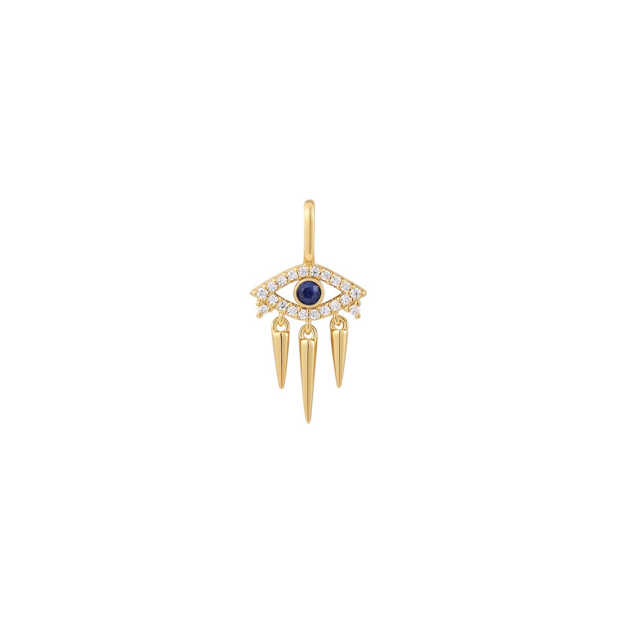Productbeschrijving 
Geef je ketting een upgrade met deze spirituele boze oog bedel. De bedel is gemaakt van 925 sterling zilver met 14 karaat gouden plating en is bezet met glinsterende zirkonia's en een blauwe lapis edelsteen. Bevestig je bedel eenvoudig aan een kettng, armband of connector.

Het Merk
Geïnspireerd door de laatste fashion trends is Ania Haie het toonaangevende sieradenmerk voor hoogkwalitatieve maar ook betaalbare zilveren sieraden, zonder op de kwaliteit in te leveren. Iedere collectie is gebaseerd op de laatste catwalktrends, waardoor Ania Haie snel tot hét sieradenmerk voor stijlbewuste consumenten is verkozen. Elk sieraad wordt ontworpen om te combineren met andere sieraden waardoor je je eigen look kunt creëren. Maar ook zijn Ania Haie sieraden opvallend genoeg om op zichzelf te dragen.

How It All Started
Met een passie voor kwalitatieve sieraden met stijl én het besef dat de mode bewuste vrouw niet wil inleveren op kwaliteit is Ania Haie geboren. De Ania Haie oprichters zagen later dat de moderne vrouw van vandaag graag sieraden combineert en layered om haar individualiteit te omarmen, de kans werd aangegrepen en de droom werd werkelijkheid.

Volg ons ook op social media
Wil jij op de hoogte blijven van nieuwe collecties, toffe combinaties en de laatste sieraden trends? Hou ons dan ook in de gaten op social media. Daarnaast inspireren wij jou dagelijks met verschillende looks en mix & match combinaties! Deel gerust jouw eigen unieke Ania Haie look door de hashtag #aniahaiexme te gebruiken. Wie weet wordt jouw look gerepost op één van onze kanalen!
Je kunt ons volgen op Facebook en Instagram.