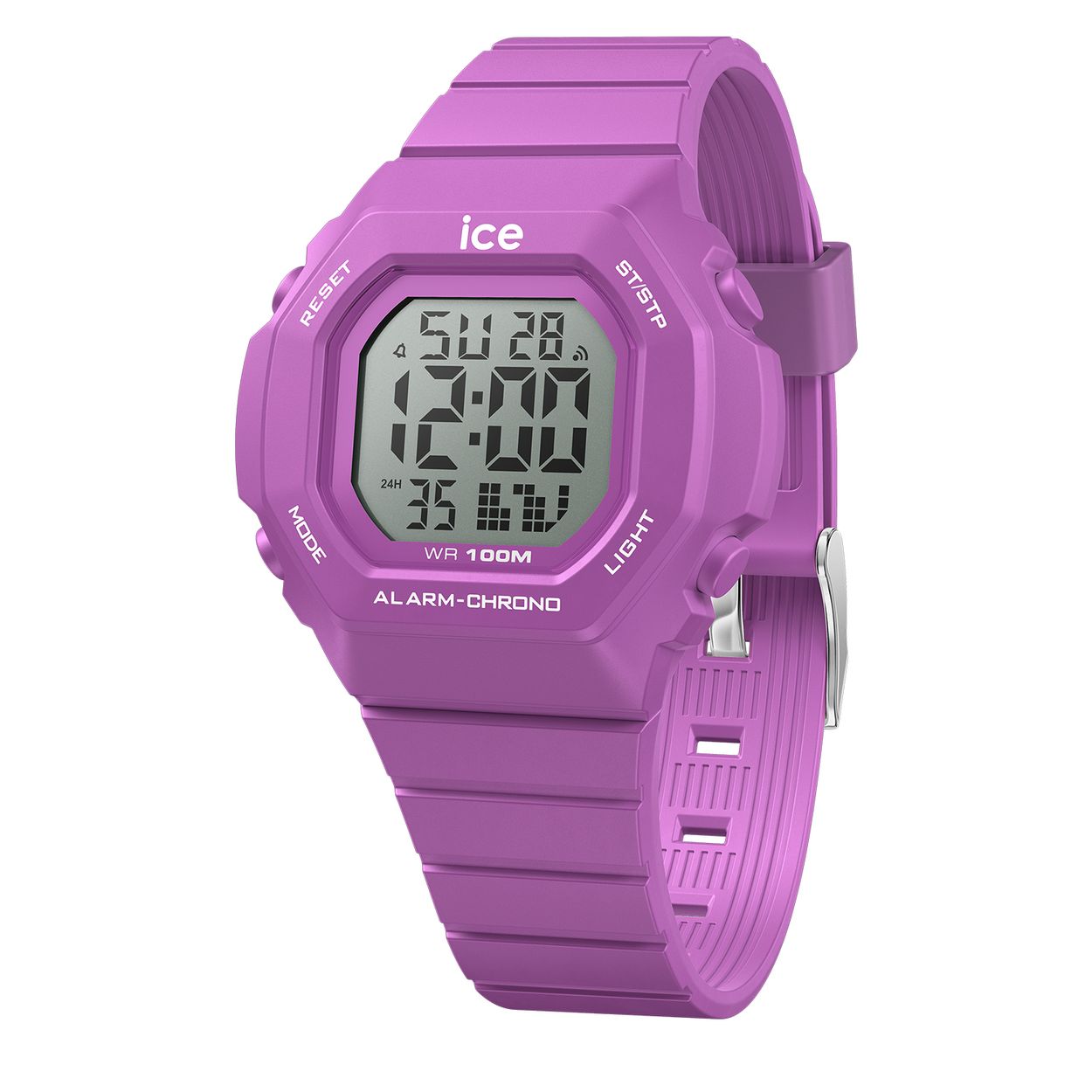 Dit is een horloge van het merk Ice-Watch uit de serie ICE digit ultra. Met een horlogekast gemaakt van kunststof en een undefined band van siliconen.