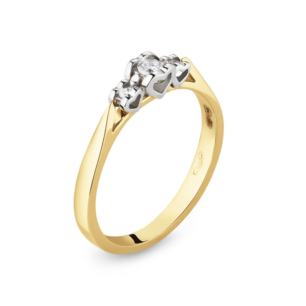 Dit is een damesring van het merk GLOW uit de serie Say Yes!