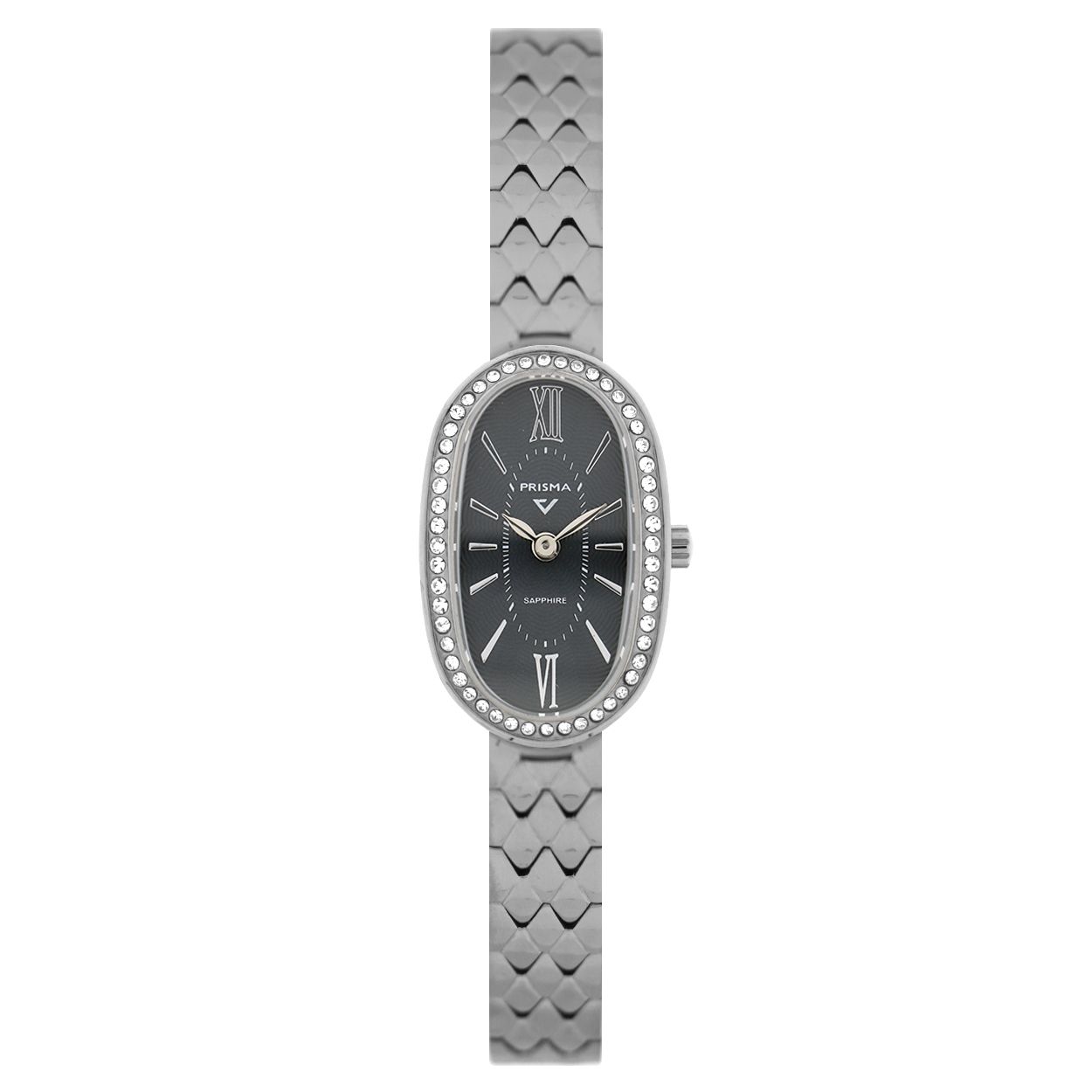 Prisma horloge P2391 dames edelstaal vintage

Algemeen
Geslacht: dames
Model: P2391

Voordelen
- band edelstaal zilverkleurig
- wijzerplaat blauw met zilverkleurige index en romeinse  cijfers
- Quarts uurwerk
- handige onzichtbare klep sluiting- luxueuze uitstraling door romeinse cijfers
- glas is krasvast
- spat waterdicht: handenwassen, regen
- maat kast 19.5 / 31mm (breedte) 6.9mm (dikte)


