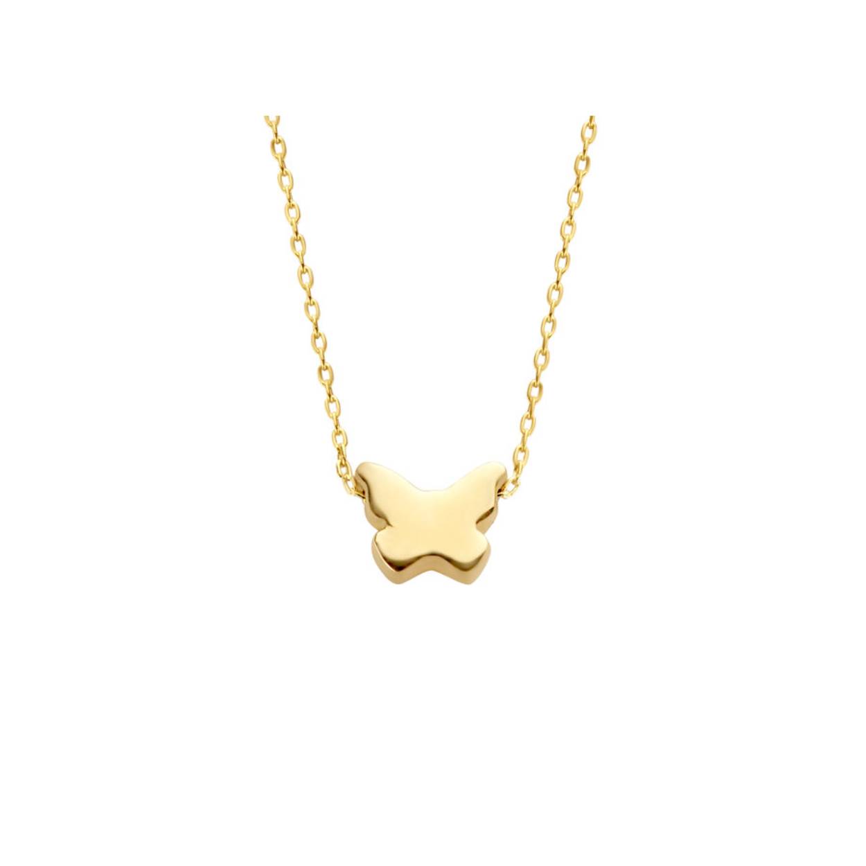 Met deze Just Franky Capital Necklace Butterfly draag je jouw geliefde altijd dicht bij je hart. Kies een initiaal, symbool of sterrenbeeld en stel jouw Just Franky ketting samen. Deze ketting is verkrijgbaar in 14k massief geel-, wit- of rosègoud.