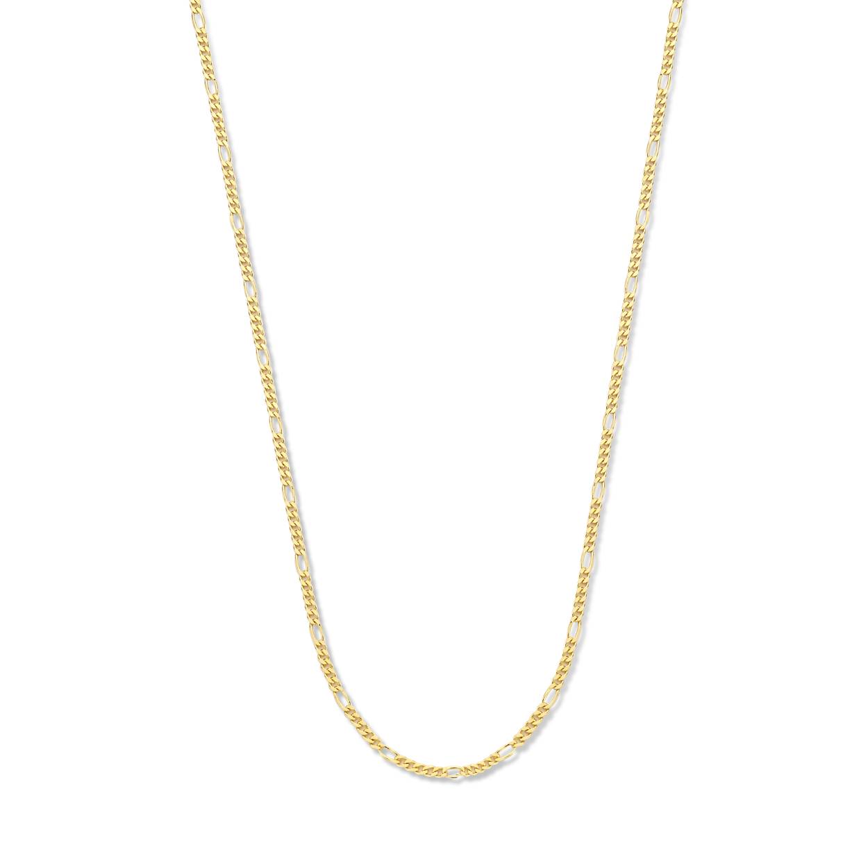 Gouden figaro collier 50 cm

1.9 mm breed