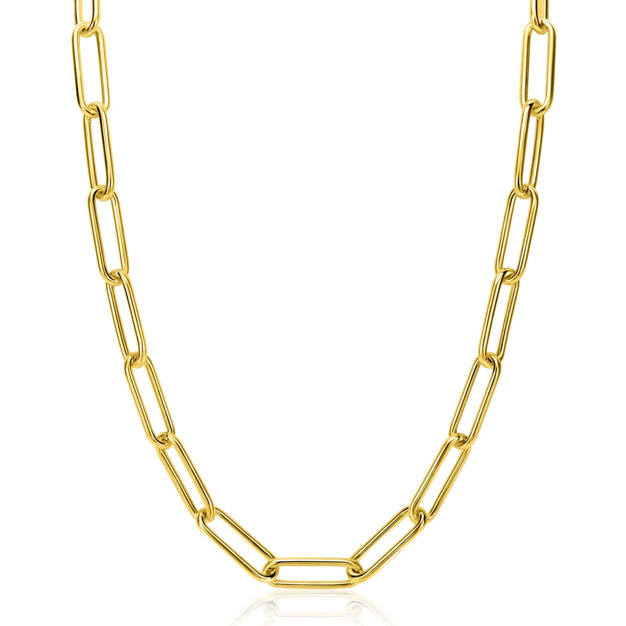 Dit is een ketting van het merk Zinzi. De ketting is  van kleur en gemaakt van zilver. 