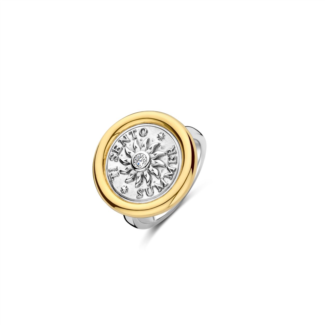 Dit is een ring van het merk Ti Sento Milano.