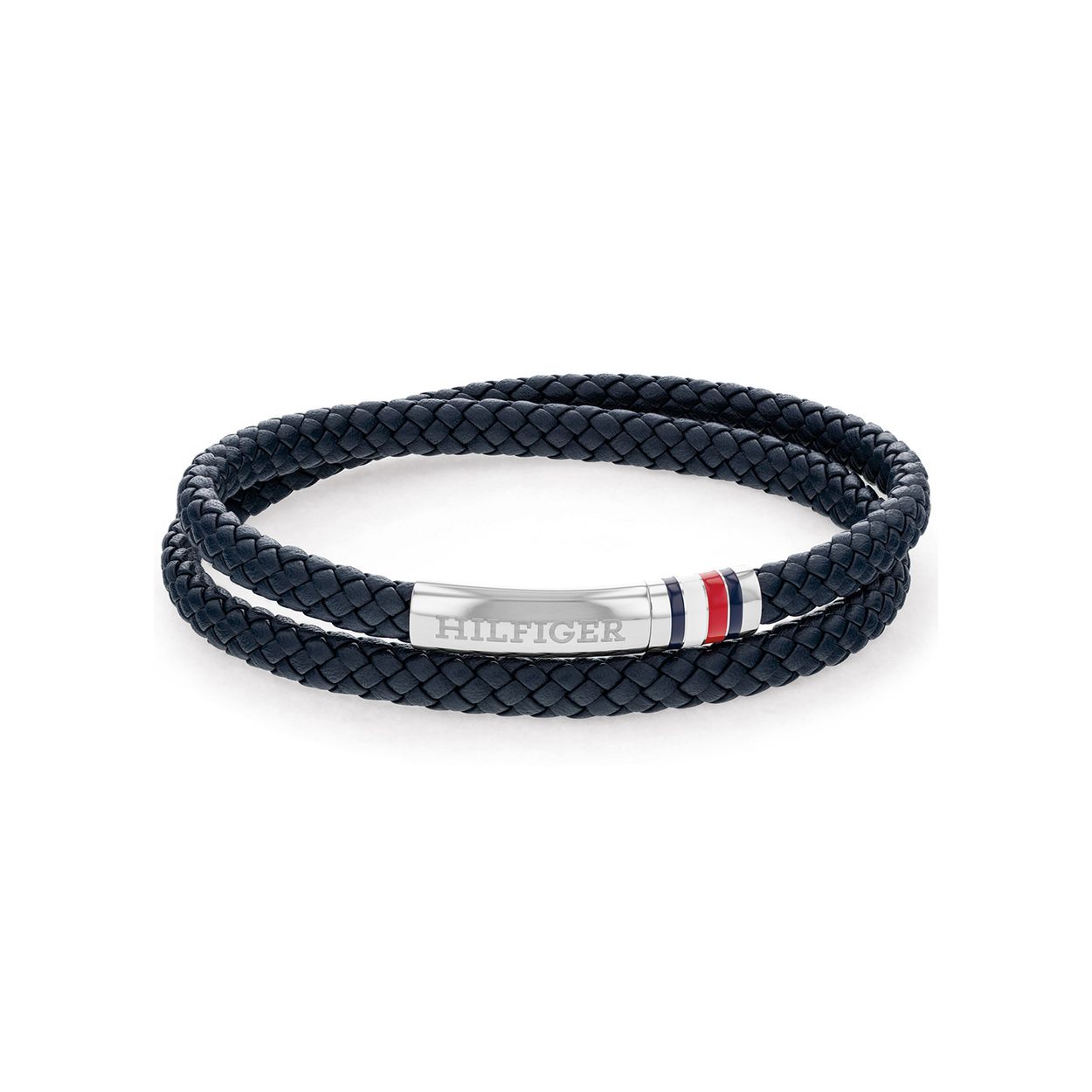 Tommy Hilfiger Jewels TJ2790549 Armband Heren Leer 19cm
Deze armband van Tommy Hilfiger uit de jewelry serie met nr: TJ2790549 is een opvallend model. De blauwe gevlochten leren heren armband is extra lang en wordt dan ook dubbel om de pols gedragen. De armband sluit met een stalen magneetsluiting met Tommy logo erop en heeft een totale lengte van 38cm. Ook leuk te combineren met andere sieraden van Tommy Hilfiger.

Het merk:
Tommy Hilfiger is wereldwijd één van de grootste designer lifestyle merken en is internationaal bekend om haar classic American cool stijl. De sieraden zijn voor dames en heren met een eigen stijl, die niet bang zijn om dit aan de wereld te laten zien.

Specificaties:
- Leren armband
- Blauw gevlochten
- Totale lengte 38cm
- Heren sieraad