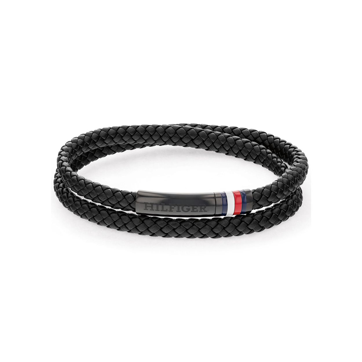 Tommy Hilfiger Jewels TJ2790552 Armband Heren Leer 19cm
Deze armband van Tommy Hilfiger uit de jewelry serie met nr: TJ2790552 is een opvallend model. De zwarte gevlochten leren heren armband is extra lang en wordt dan ook dubbel om de pols gedragen. De armband sluit met een zwarte magneetsluiting met Tommy logo en heeft een totale lengte van 38cm. Ook leuk te combineren met andere sieraden van Tommy Hilfiger.

Het merk:
Tommy Hilfiger is wereldwijd één van de grootste designer lifestyle merken en is internationaal bekend om haar classic American cool stijl. De sieraden zijn voor dames en heren met een eigen stijl, die niet bang zijn om dit aan de wereld te laten zien.

Specificaties:
- Leren armband
- Zwart gevlochten
- Totale lengte 38cm
- Heren sieraad