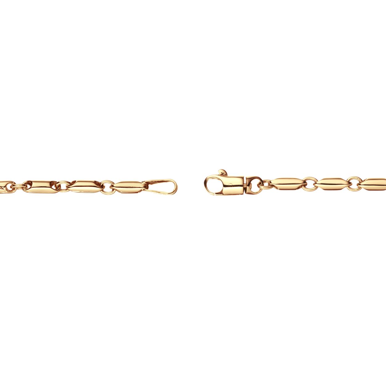 Gouden Fantasie Schakel Armband 