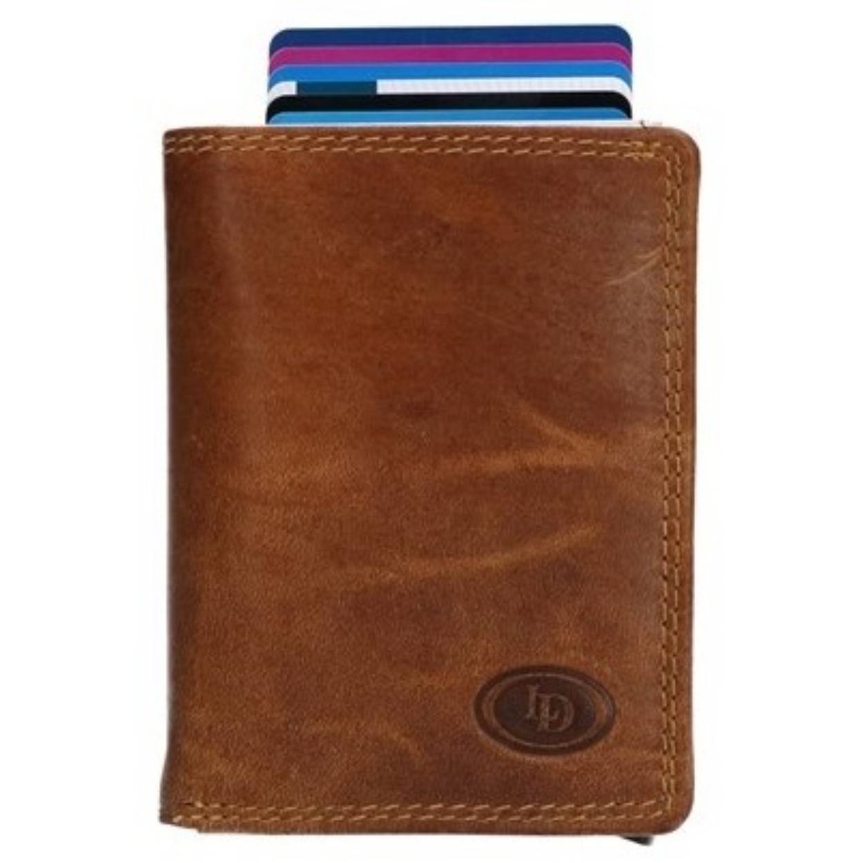 klein en compact. Met RFID folie waardoor iemand anders de gegevens niet van u pas kan afhalen.
Combineer deze met een cardprotector van Secrid en dan heeft u het beste van twee werelden.

Afmetingen:
Hoogte 10cm x breed 8cm x diep 1cm
