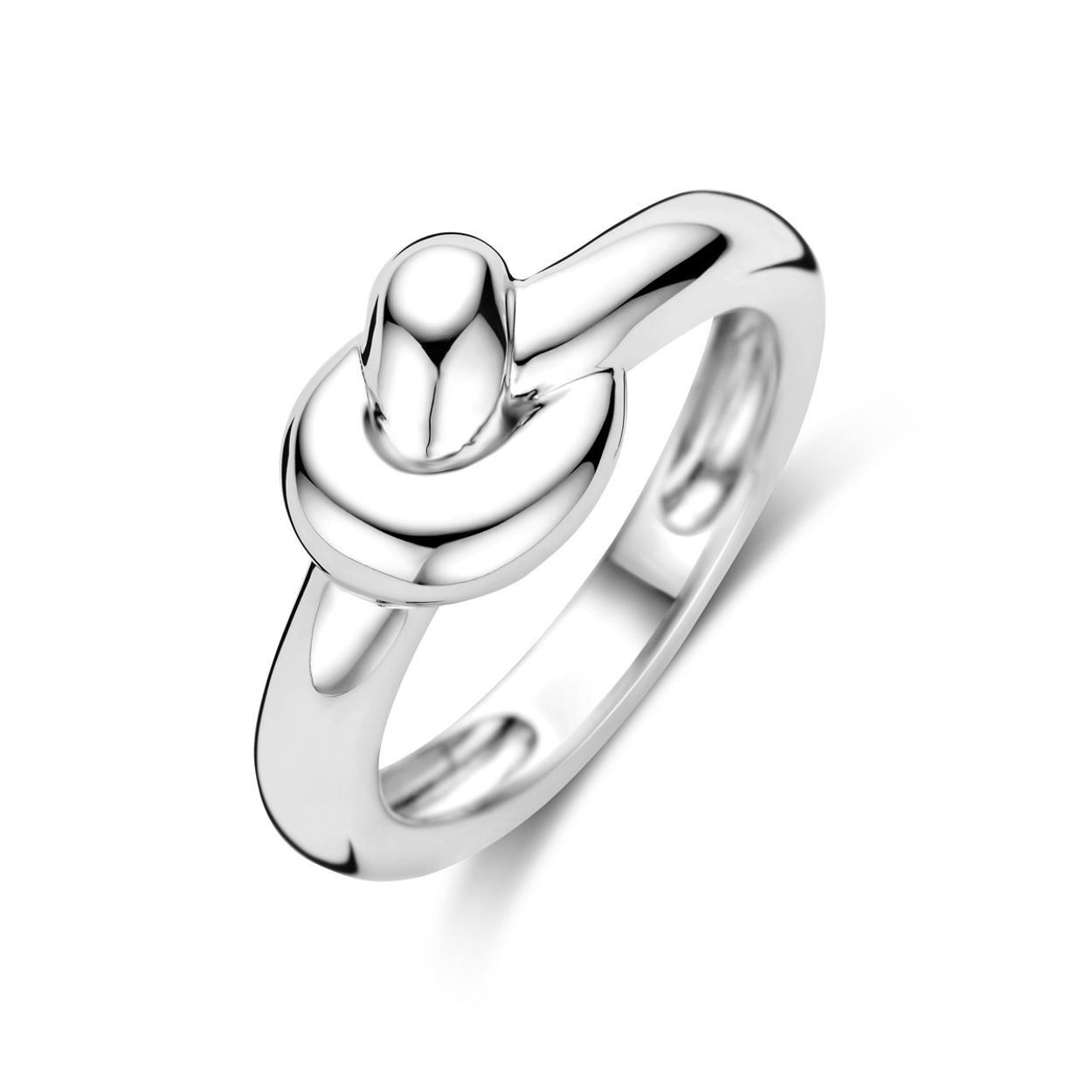 14k Geelgouden ring met een breedte van 8.5mm.