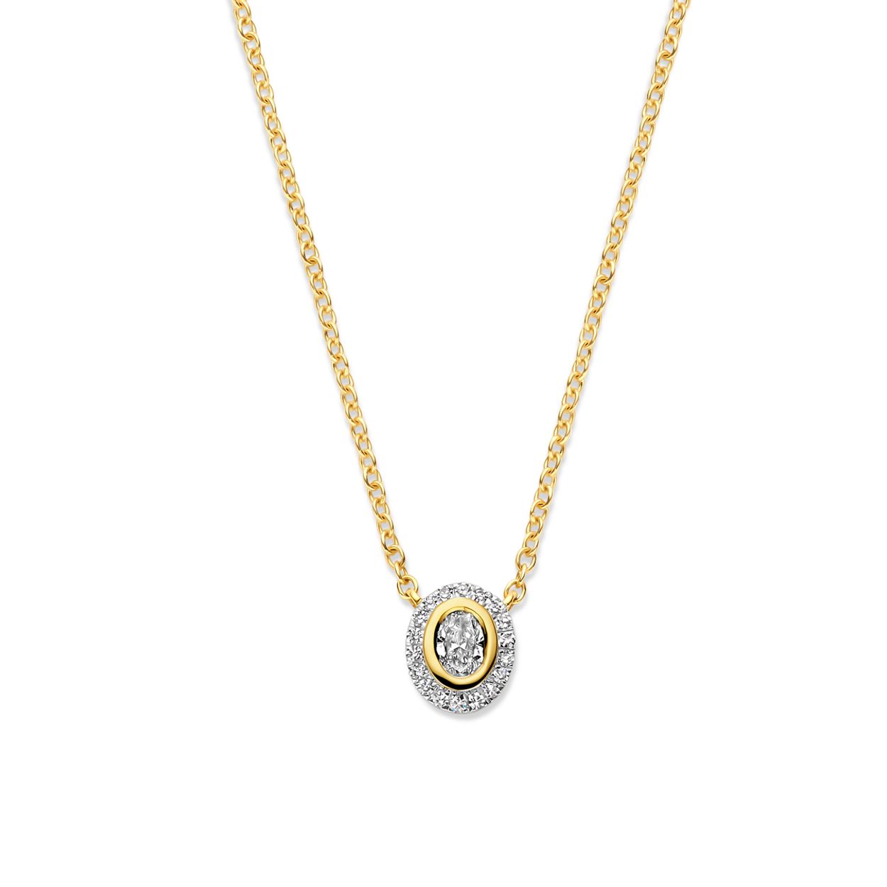 Geelgouden collier KA4032215