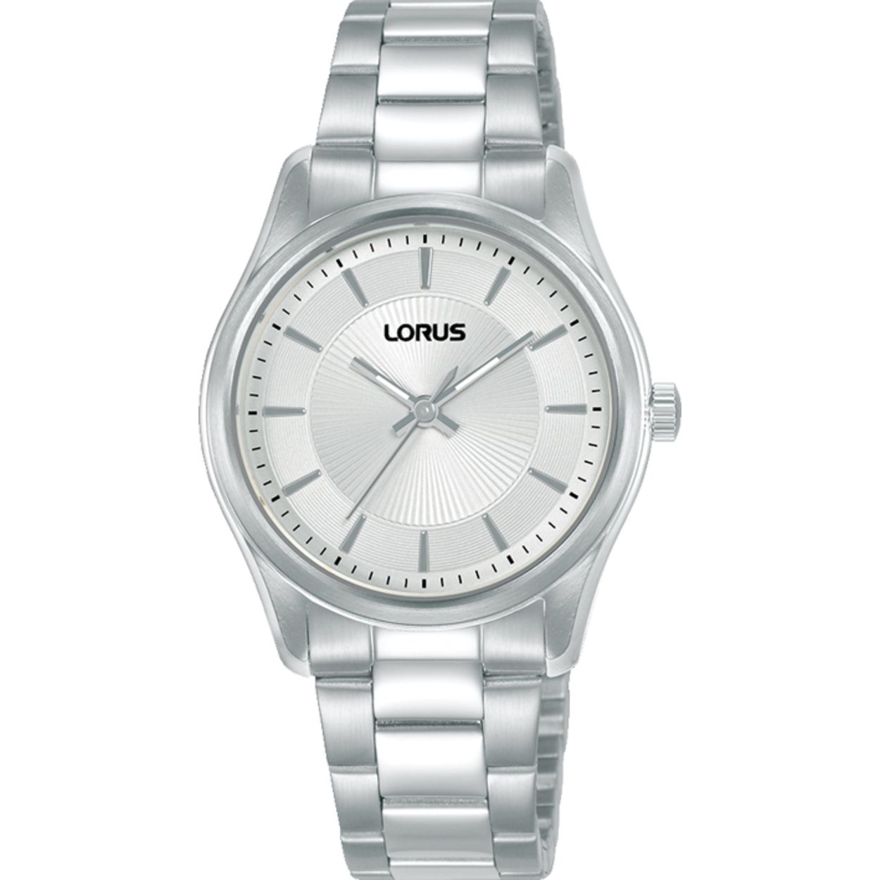 Dit is een dameshorloge van het merk Lorus. Het is een analoog horloge gemaakt van staal. De diameter van de kast is 31 mm en de kast is 8.1 mm dik.
De verdere specificaties van het horloge zijn als volgt:
Kastvorm: rond
Kastkleur: zilverkleurig
Kastmateriaal: staal
Bandbreedte: 16 mm
Bandlengte: 216 mm
Sluiting: vouwsluiting met drukker
Wijzerplaatkleur: wit
Glassoort: hardlex mineraal glas
Waterdichtheid: 5 ATM
Techniek: quartz